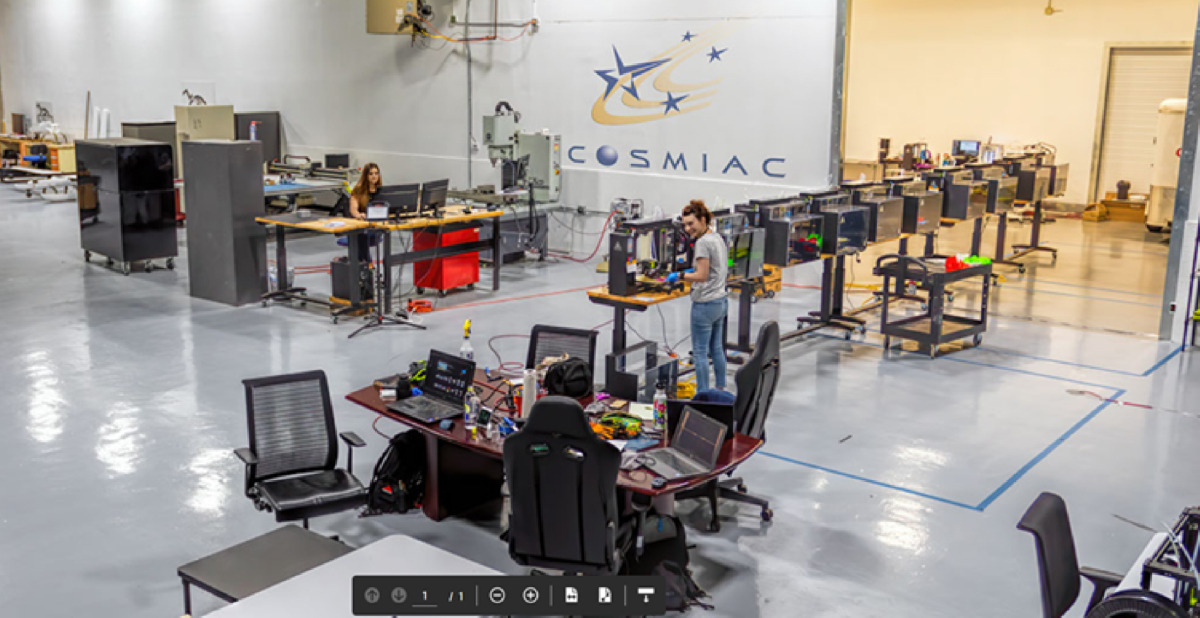 Manufacturing in the COSMIAC Launchpad